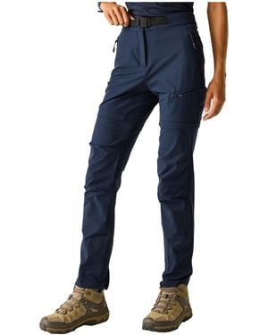 Dare 2b Ladies Melodic Pro Zip-Off Trousers - Blue