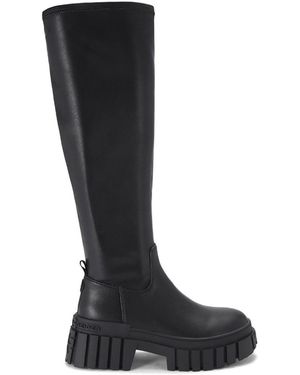 KG by Kurt Geiger Tegan Sock Knee Boots - Black