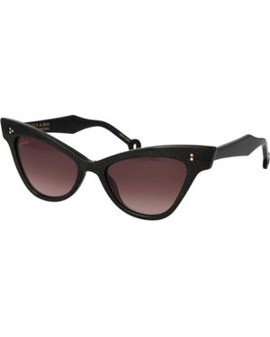 Hally & Son Hs931S04 5404 54 4 Sunglasses - Black