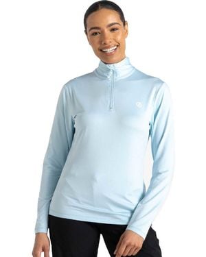 Dare 2b Lowline Ii Stretch Half Zip Warm Jumper - Blue