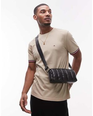 Tommy Hilfiger Tipped T-Shirt - Grey