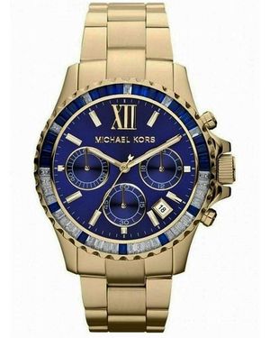 Michael Kors Ladies Mk5754 Watch - Blue