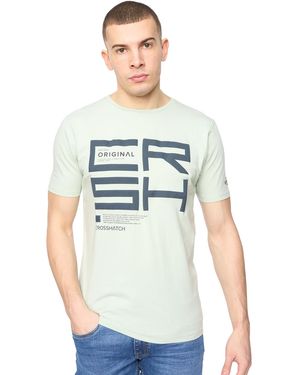 Crosshatch Squarebox T-Shirt - Blue