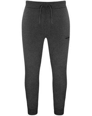 New Balance Stretch Graphic Logo Classic Core Track Trousers Mp03901 Hc Cotton - Grey