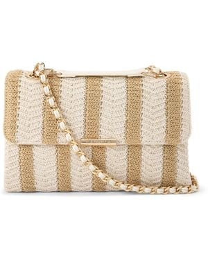 Carvela Kurt Geiger Large Rosa Chain Shoulder Bag - Natural