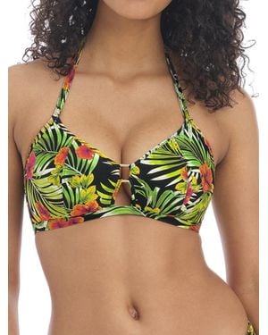 Freya Maui Daze Non Wired Triangle Bikini Top - Green