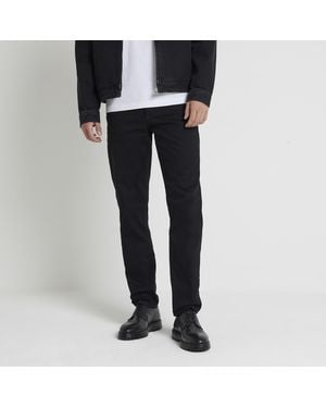 River Island Black Slim Fit Jeans