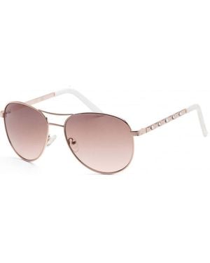 Guess Gf0408 61 28F Fashion Sunglasses - Pink