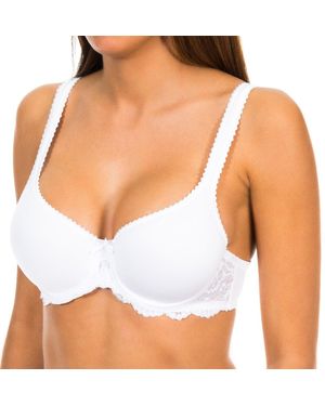 Playtex Womenss Underwired Bra With Cups P04Mv - White