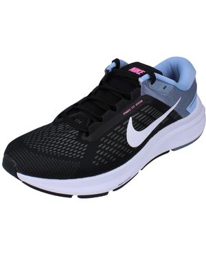 Nike Air Zoom Structure 24 Running Trainers - Black