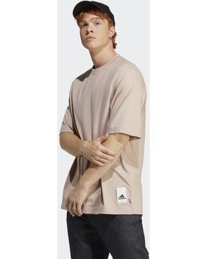 adidas Lounge Tee - Natural