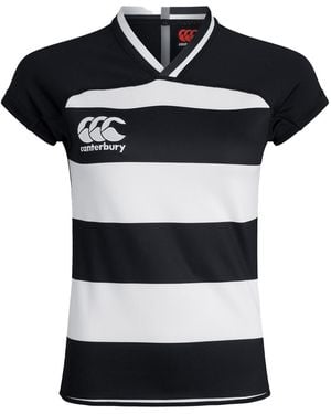 Canterbury Ladies Evader Hooped Vapodri Jersey - Black