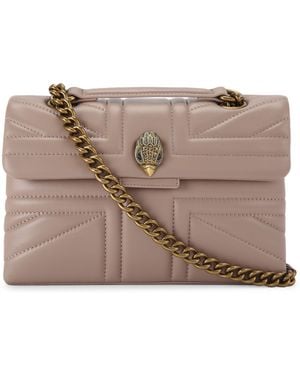 Kurt Geiger Leather Kensington Uj Bag - Grey