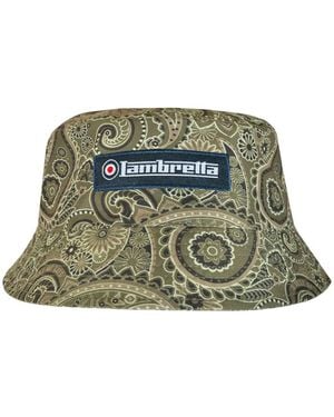 Lambretta Paisley Bucket Hat - Green
