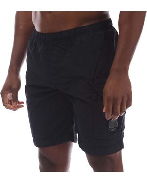 C.P. Company Flatt Nylon Cargo Swim Shorts - Black