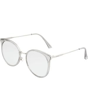 Bertha Brielle Polarized Sunglasses - White