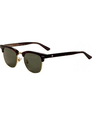 Montblanc 52 Mm Havana Sunglasses Mb0382S-003 - Brown