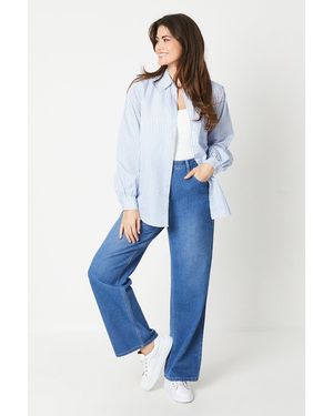 PRINCIPLES Wide Leg Jean - Blue