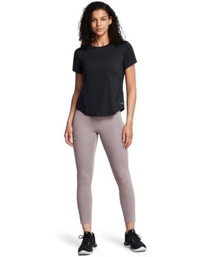 Under Armour Elite Vent Loose Crew Neck Short Sleeve T-Shirt - Black