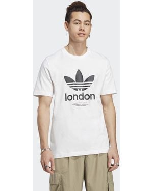 adidas Originals Icone London City Tee - White