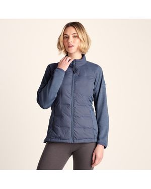 TOG24 Arna Lightweight Insulated Hybrid Jacket - Blue