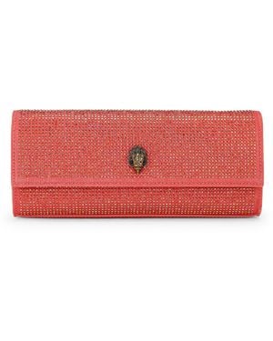 Kurt Geiger Elongated Clutch Bag - Red