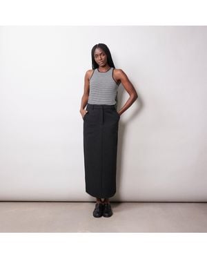 Albaray Tailored Maxi Skirt - Black