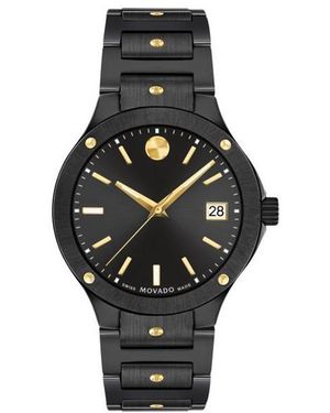 Movado 0607741 Ladies Se Watch - Black