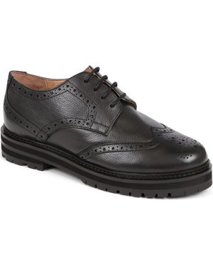 Jones Bootmaker Flossie Leather Brogues - Black