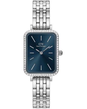 Daniel Wellington Dw00100670 Ladies Quadro Lumine 20Mm Watch - Blue