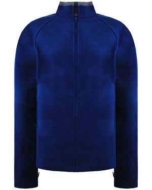 Nike Acg Plain Fleece Track Jacket Cotton - Blue