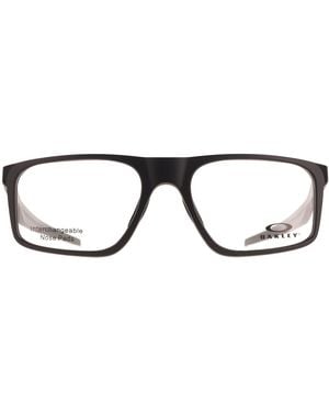 Oakley Rectangular Satin Bat Flip - Black