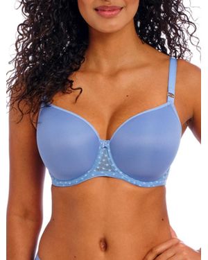Freya Starlight Moulded Balcony T-Shirt Bra - Blue