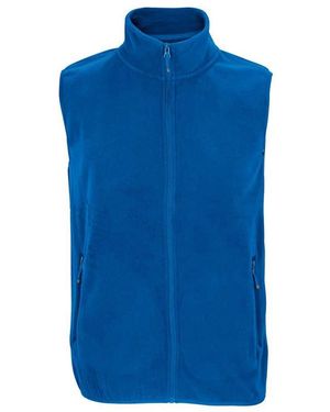 Sol's Adult Factor Microfleece Recycled Body Warmer (Royal) - Blue