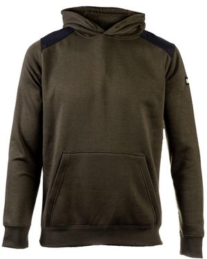 Caterpillar Essentials Moss Hooded Sweatshirt - Green