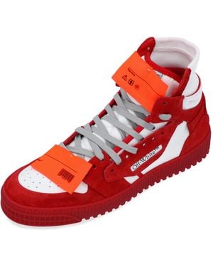 Off-White c/o Virgil Abloh Off Court 3.0 High Trainers - Red