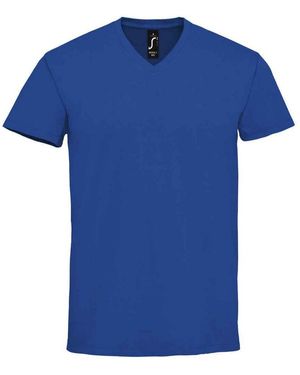 Sol's Imperial V Neck T-Shirt (Royal) - Blue