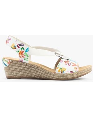 Rieker 624H6-91 Sandals Multi - Metallic