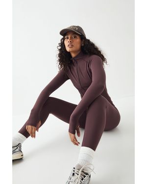 DSGN Studio Sports Sculpt High Waist Legging - Brown