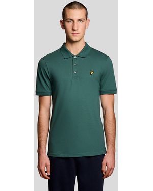 Lyle & Scott Cotton Polo Shirt - Green