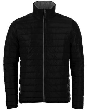 Sol's Ride Padded Water Repellent Jacket Nylon - Black