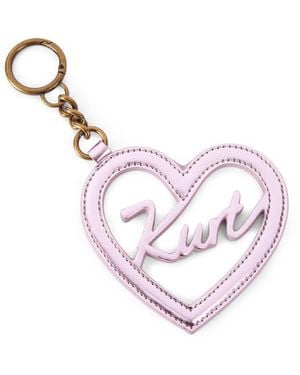 Kurt Geiger Heart Charm - Metallic