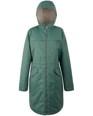 Regatta Ladies Romine Ii Waterproof Jacket (Spruce/Light Vanilla) - Green