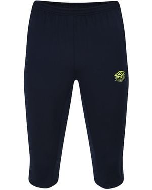 Umbro Premier Pro Training 5/8 Knit Trousers - Blue