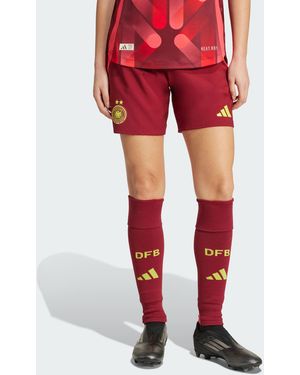 adidas Originals Germany 25 Team) Away Authentic Shorts - Red