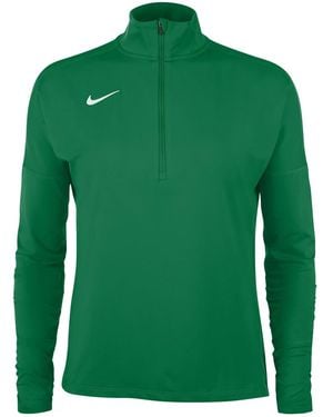 Nike Ladies Funnel Neck Regular Long-Sleeved Top (Pine) - Green