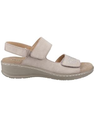 Fleet   Foster Bernice Leather Sandals - Black
