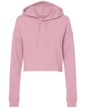 Miso Cropped Hoodie - Pink