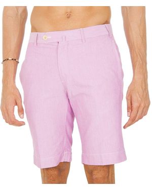 Hackett Bermuda Shorts With Side And Back Pockets Hm210682 - Purple