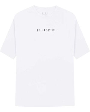 Elle Ladies Boyfriend T-Shirt - White